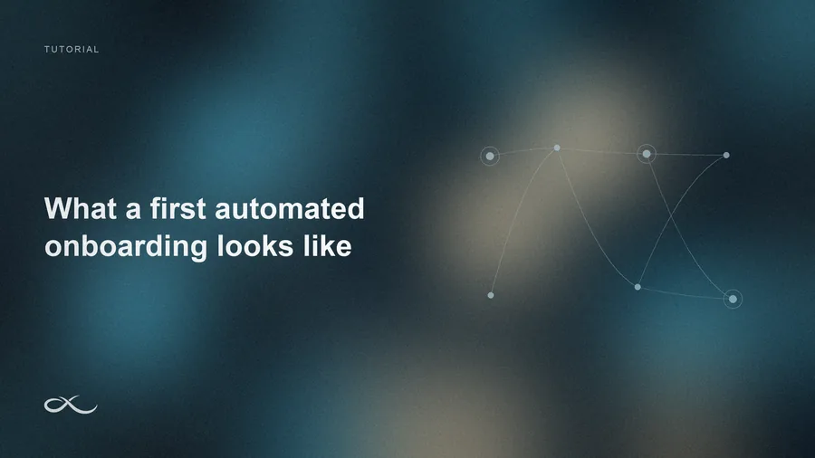 An abstract node graph on a dark field, the AutoLoopers cover for this post